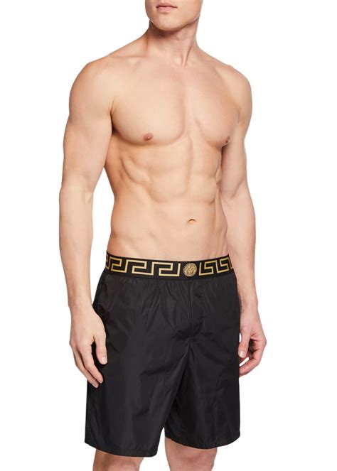 slip mare uomo versace|Men's Designer Swim Trunks & Beachwear .